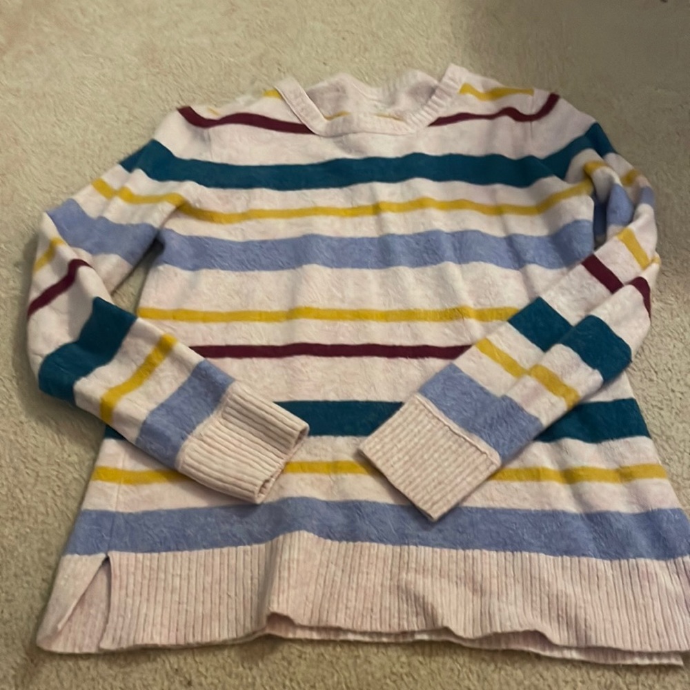 J Crew Factory Women’s Striped Sweater